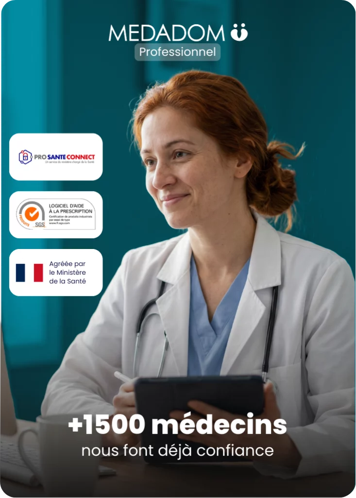 Médecin en téléconsultation, service en France